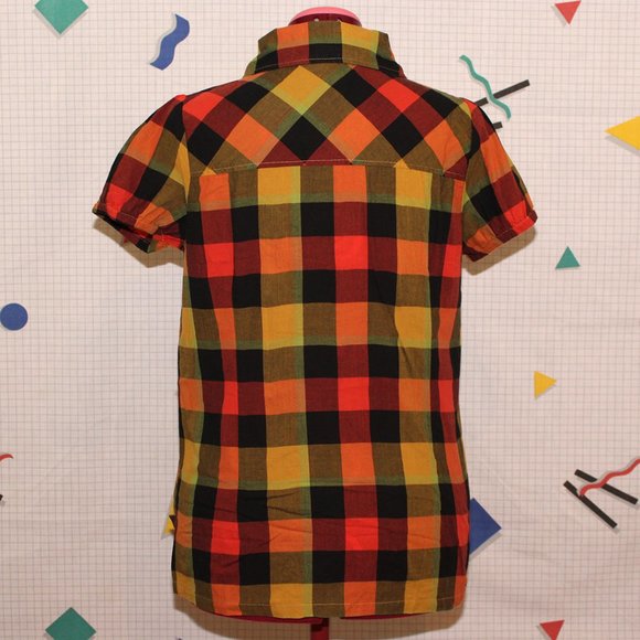 Rewind plaid blouse - Picture 2 of 7